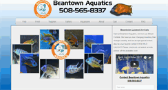 Desktop Screenshot of beantownaquatics.com